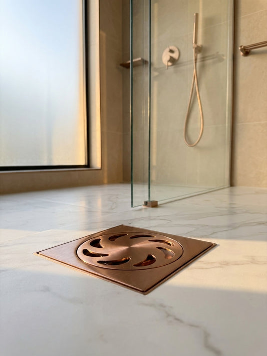 Rejilla 10x10 Oro Rosa