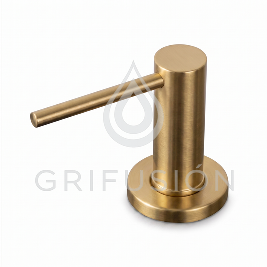 Dispensador de Jabón Elite Brushed Gold