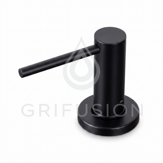 Dispensador de Jabón Elite Negro Mate