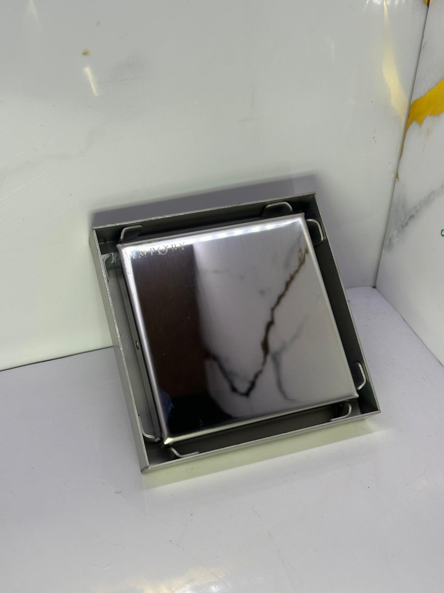 Rejilla invisible 10x10 acero