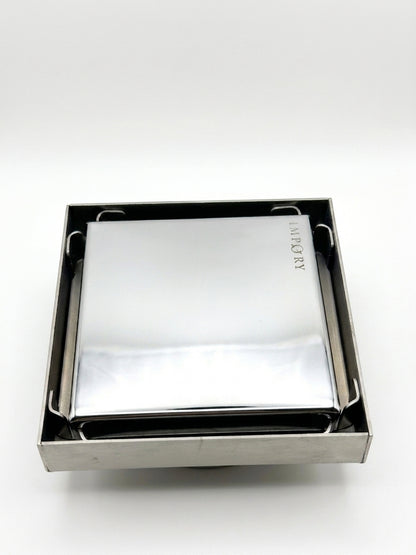 Rejilla invisible 10x10 acero