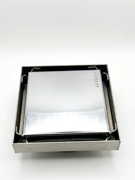 Rejilla invisible 10x10 acero