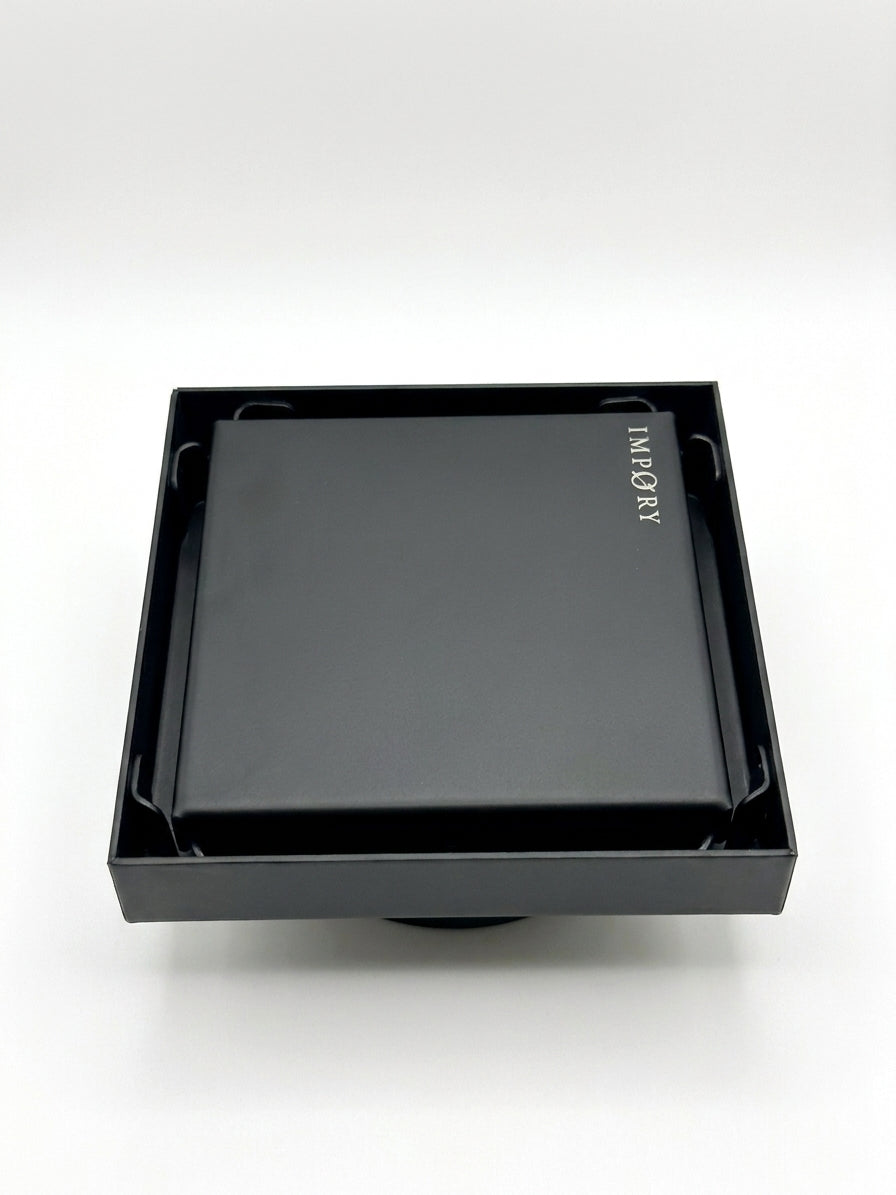 Rejilla Invisible 10 × 10 cm Negra