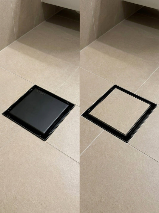Rejilla Invisible 10 × 10 cm Negra