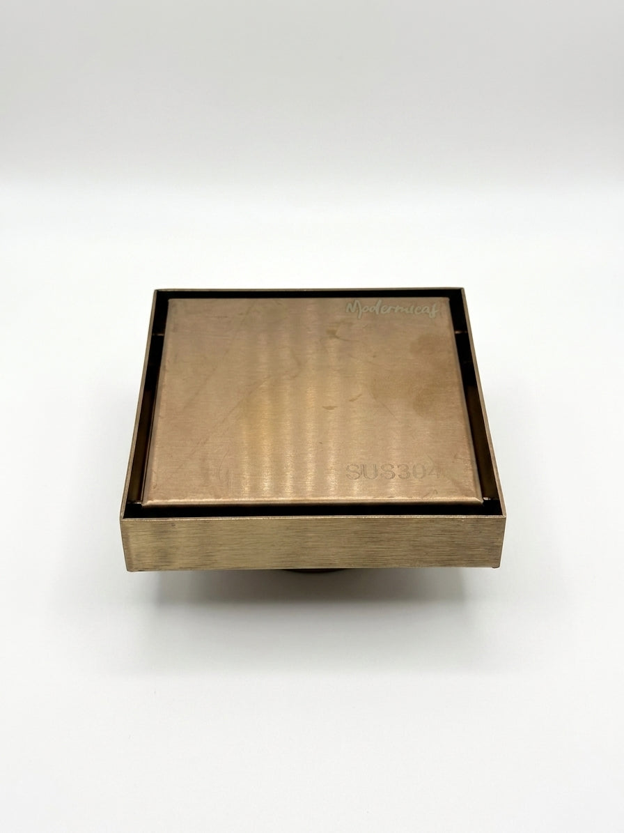 Rejilla invisible 10x10 Oro Rosa