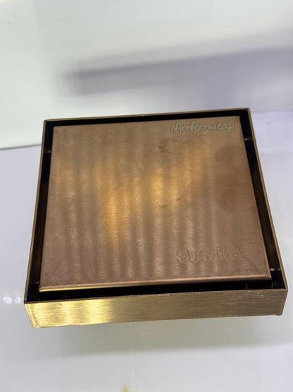 Rejilla invisible 10x10 Oro Rosa