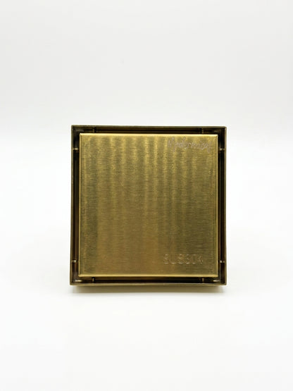 Rejilla 10x10 invisible Dorada