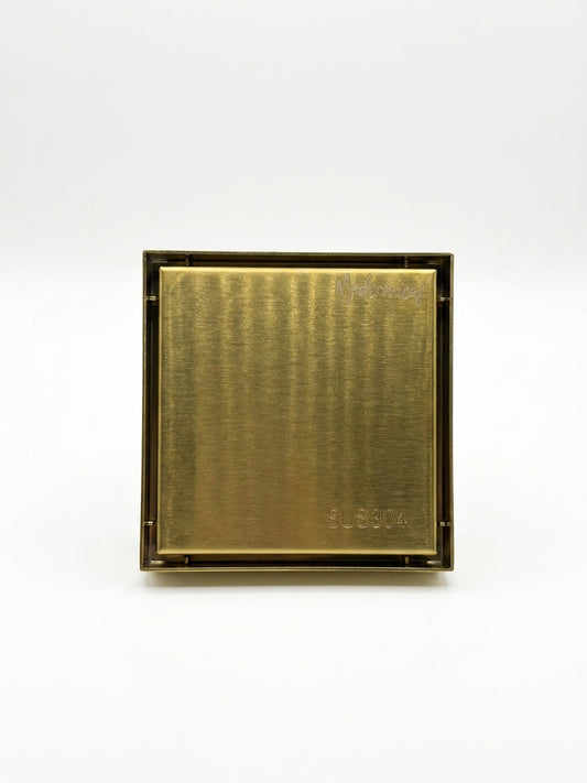 Rejilla 10x10 invisible Dorada